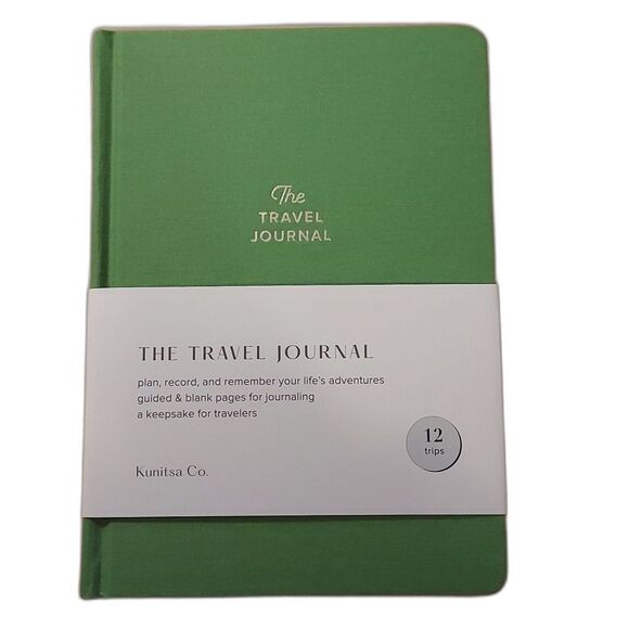 Travel Journal Notebook for Travelers Vacation Diary - Picture 1 of 12